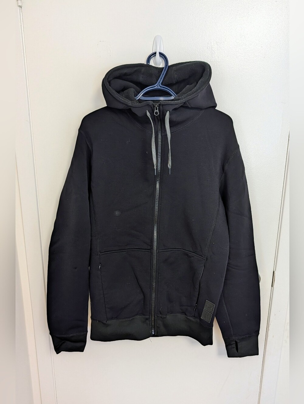 Roots x Kyle Lowry Black Zip-Up Hoodie - Men's Medium
